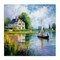 Stupell Industries Boat Drifting Near Shore Canvas Design by Heidi Kuntz